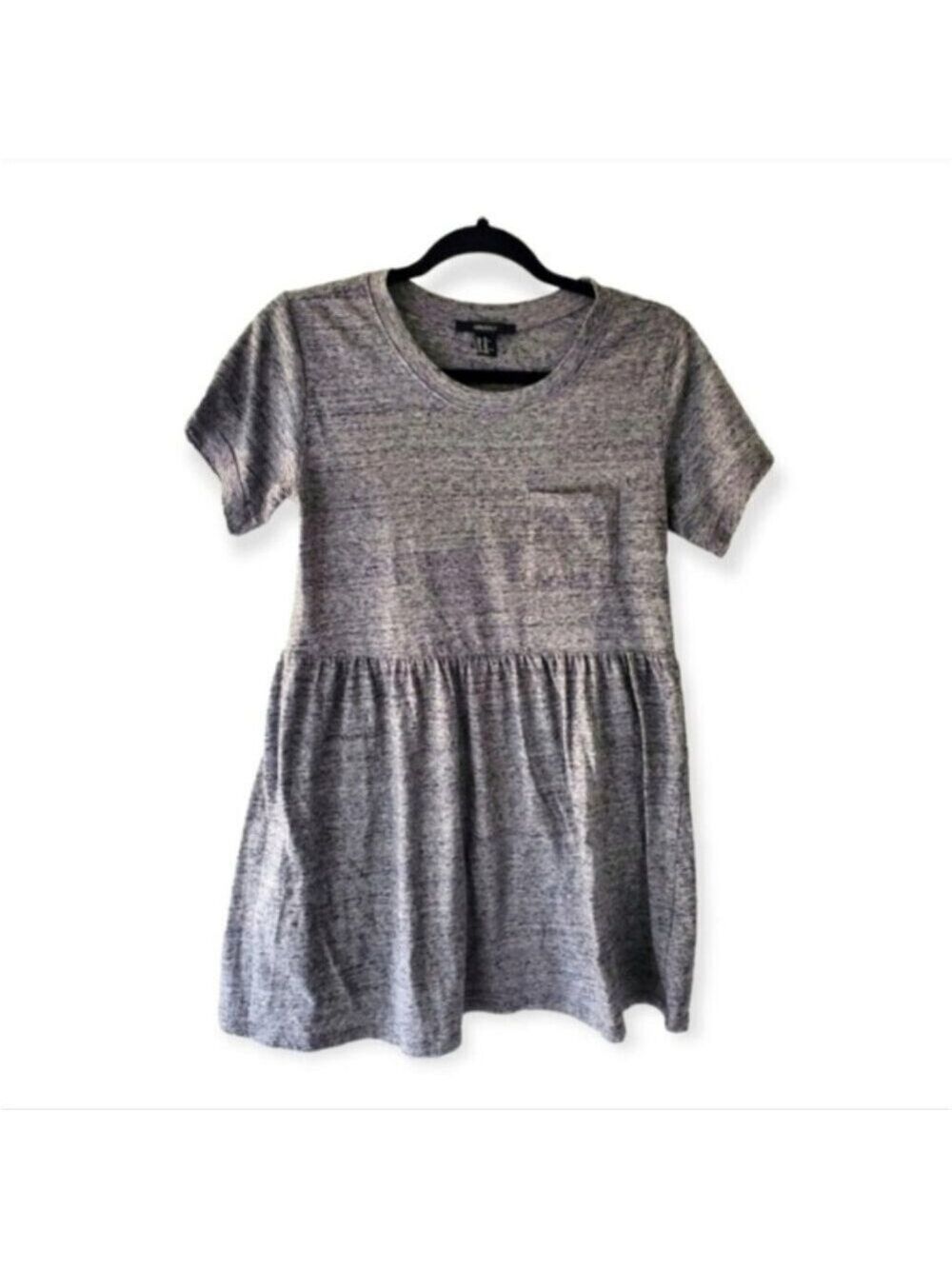 3/ $20 FOREVER21 Pepper Gray Tunic Dress Top